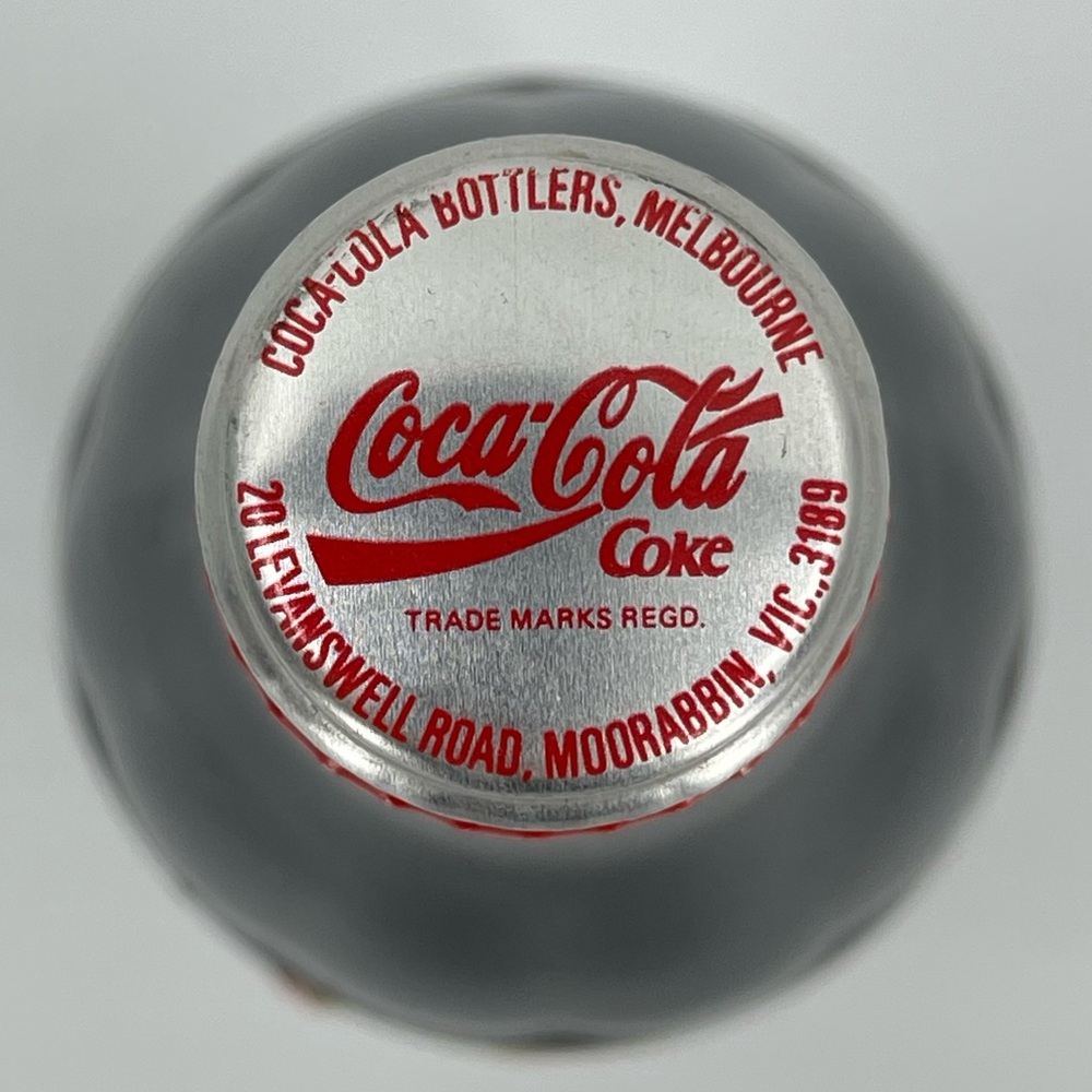 Coke Coca Cola Glass Bottle 300ml Australia Australian Bottled Vintage Retro HTF - Picture 2 of 10